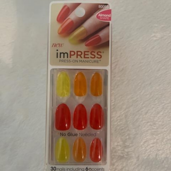 2 NEW in Box Impress Nails Press on nail sets - Picture 2 of 3